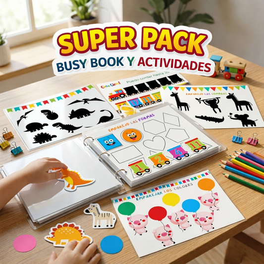Super Pack de Actividades para Niños – Busy Books Imprimibles